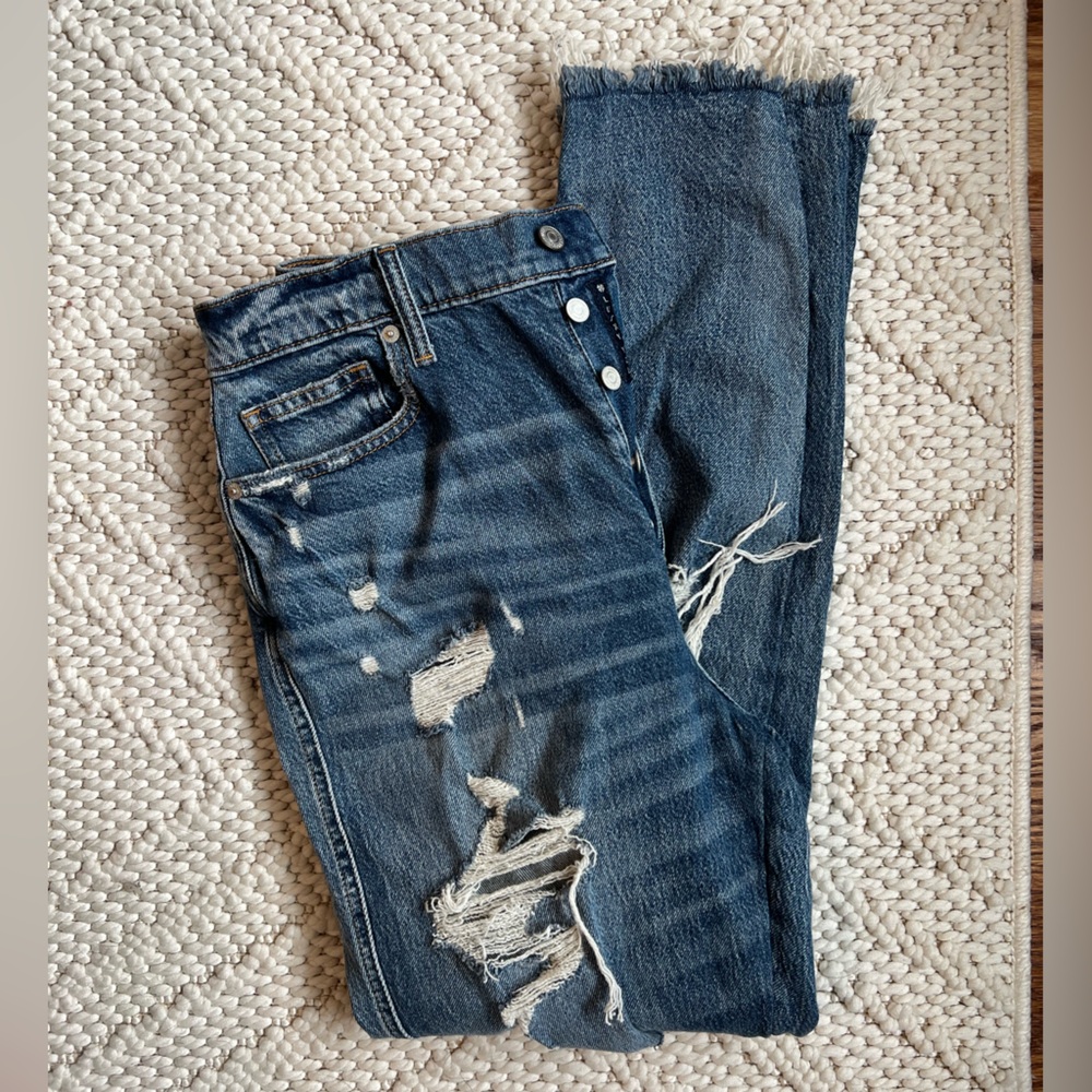 Lucky Brand High Rise Mom Jean